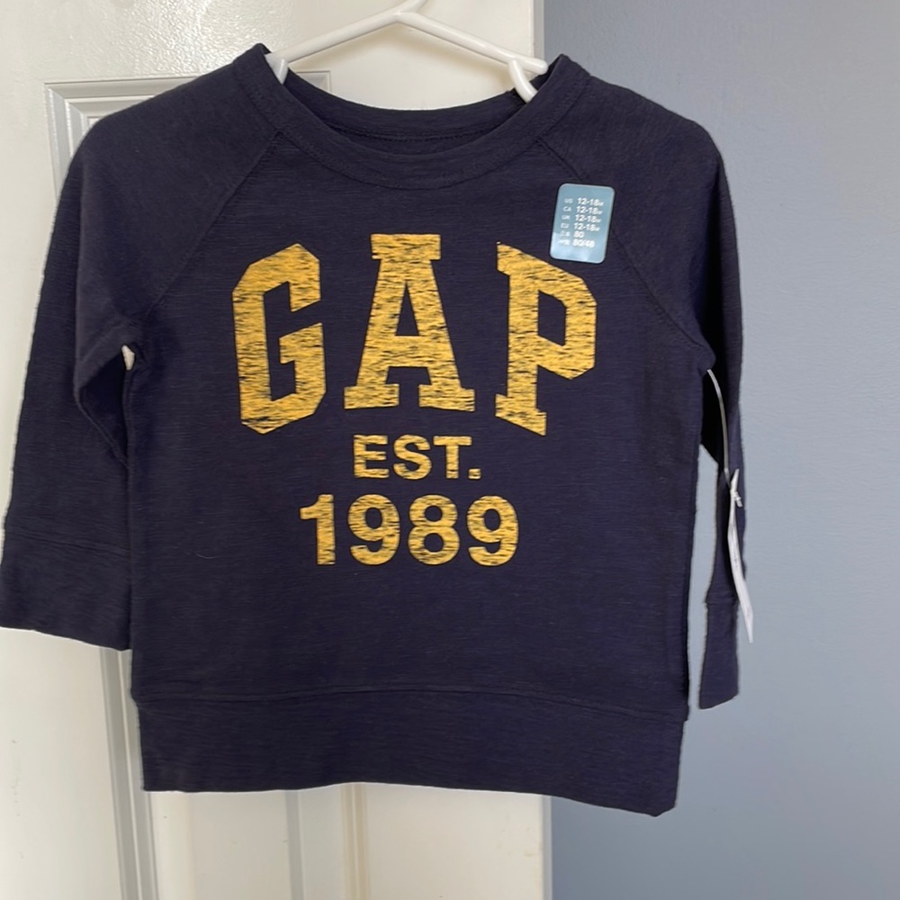 NWT boys baby gap long sleeve